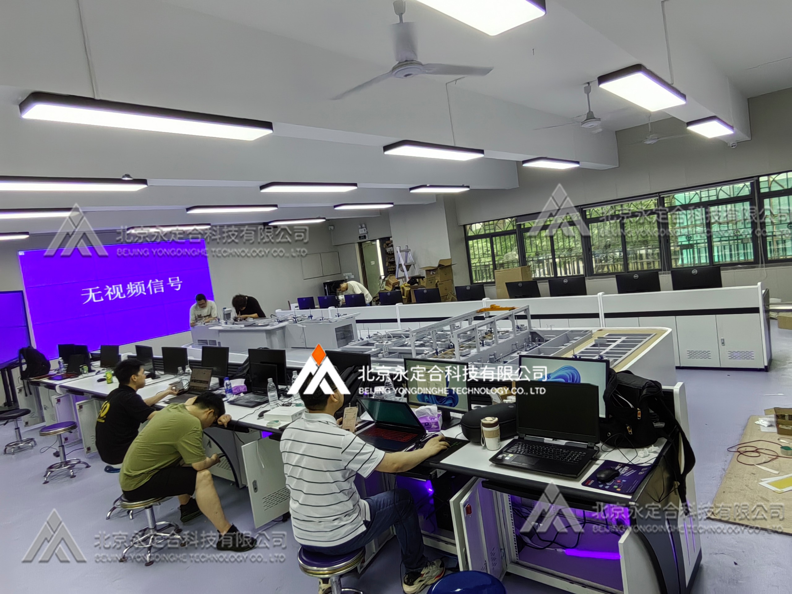 智慧清流仿真工厂（污水处理厂工艺流程MR教学实训沙盘）