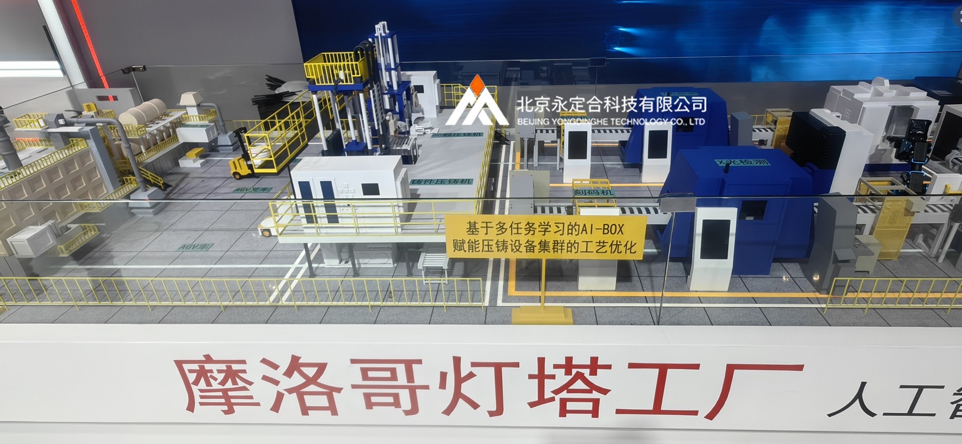 中信集团灯塔工厂智能沙盘